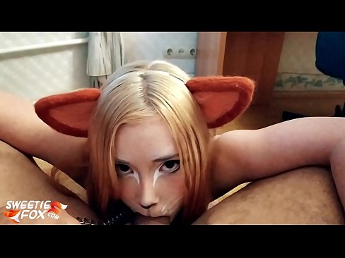 ❤️ E folo e Kitsune le titi ma le cum i lona gutu ❌ Vitio feusua'iga